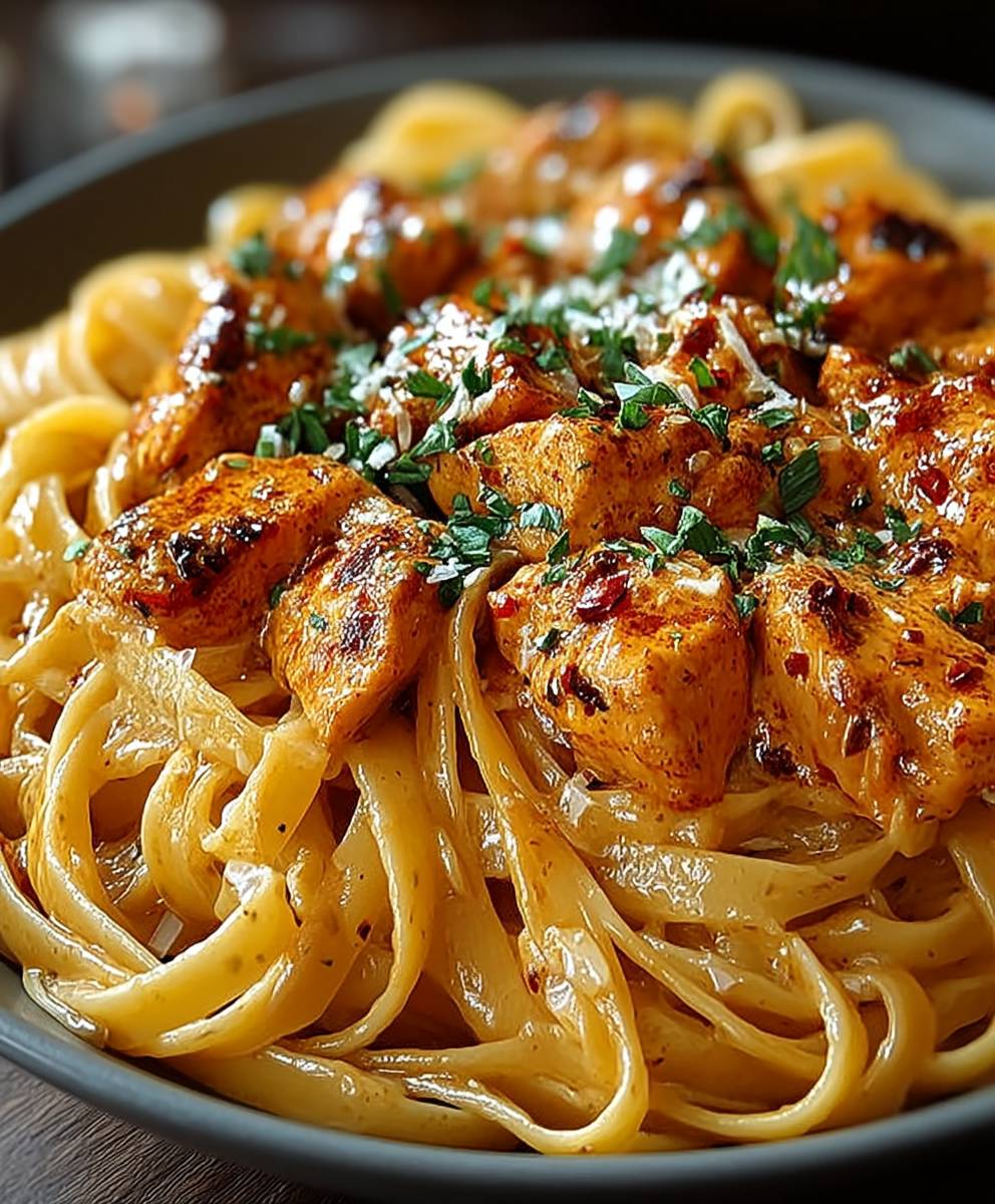 Cowboy Butter Chicken Linguine