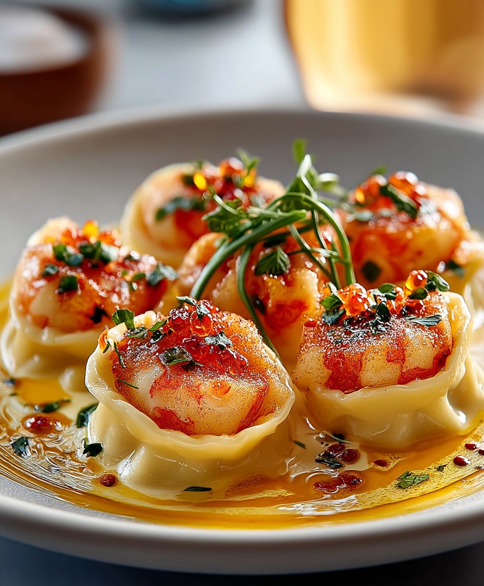 Hummer Ravioli selber machen