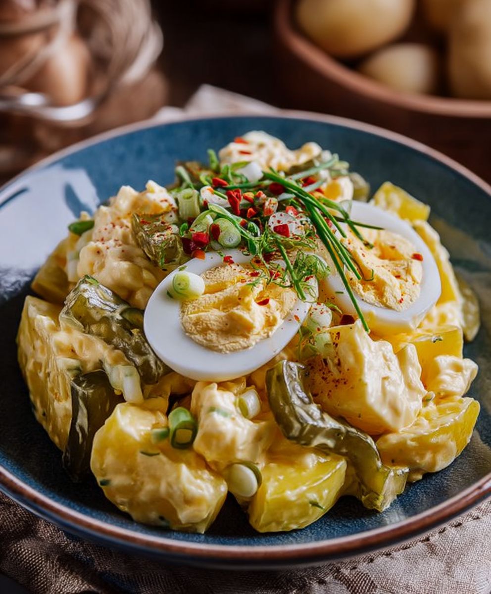 Kartoffelsalat mit Mayo