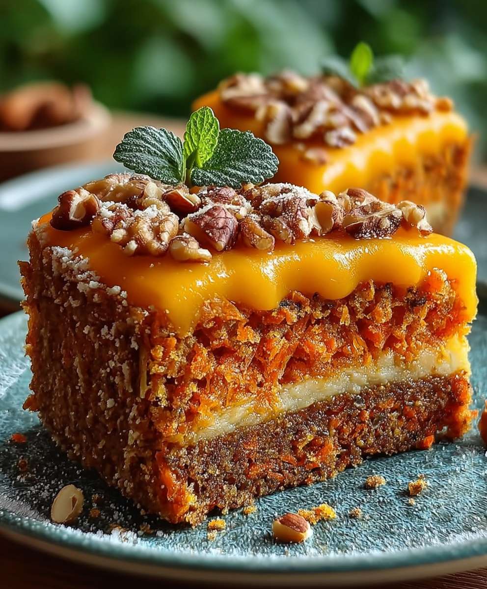 Glutenfreier Karottenkuchen ohne Mehl