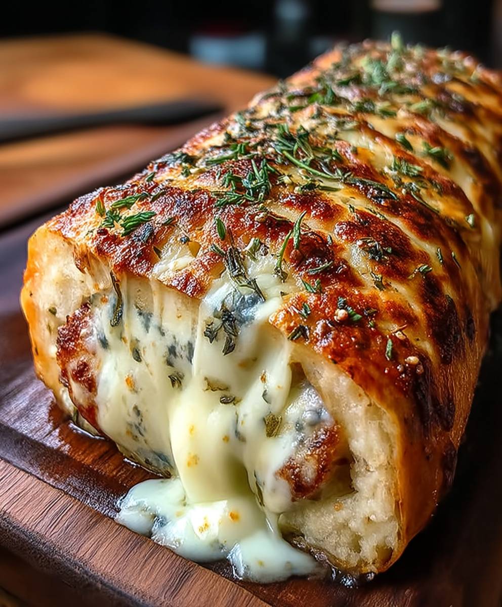 Fleisch Käse Rolle