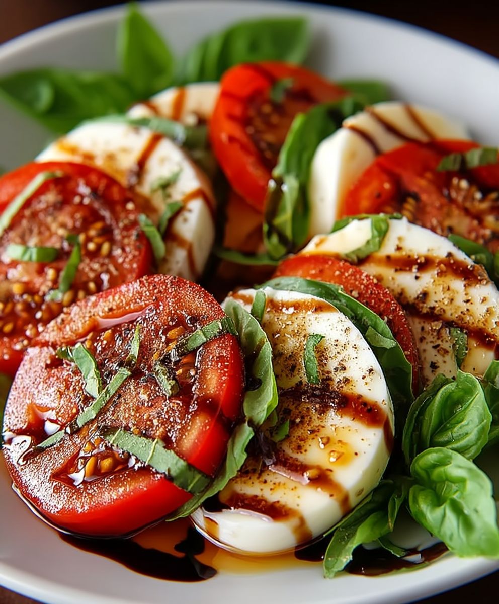 Caprese Salat italienisches Sommergericht