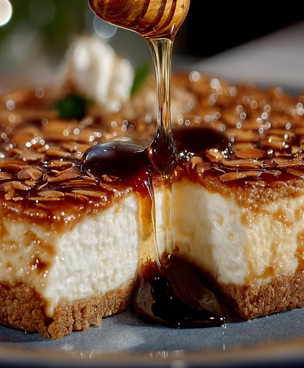 Bienenstich Käsekuchen backen