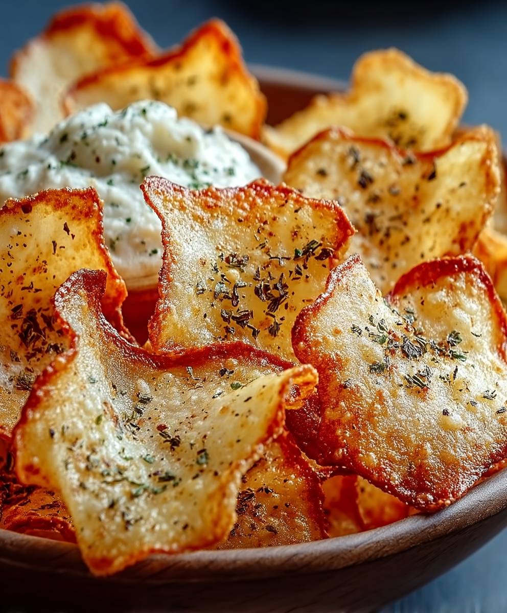 Quark Chips einfach selber machen