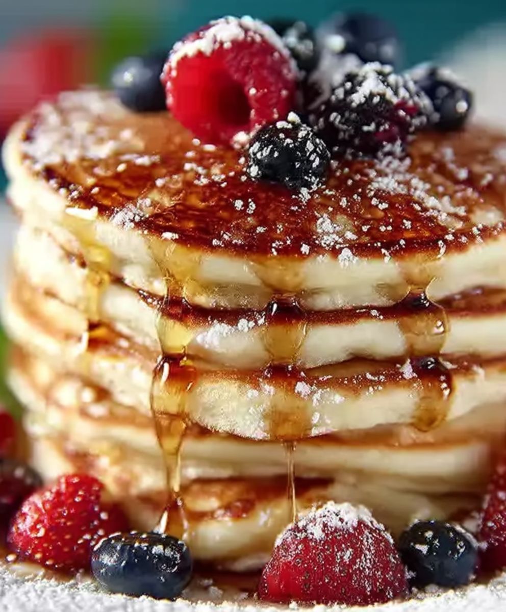 Fluffige Pancakes backen