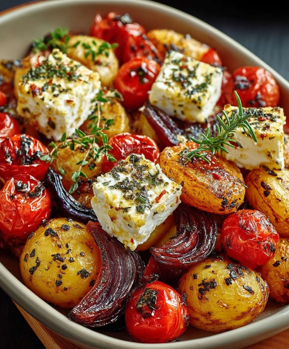 Feta Kartoffeln Ofengemüse
