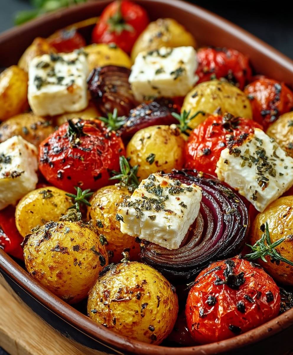 Feta Kartoffeln Ofengemüse