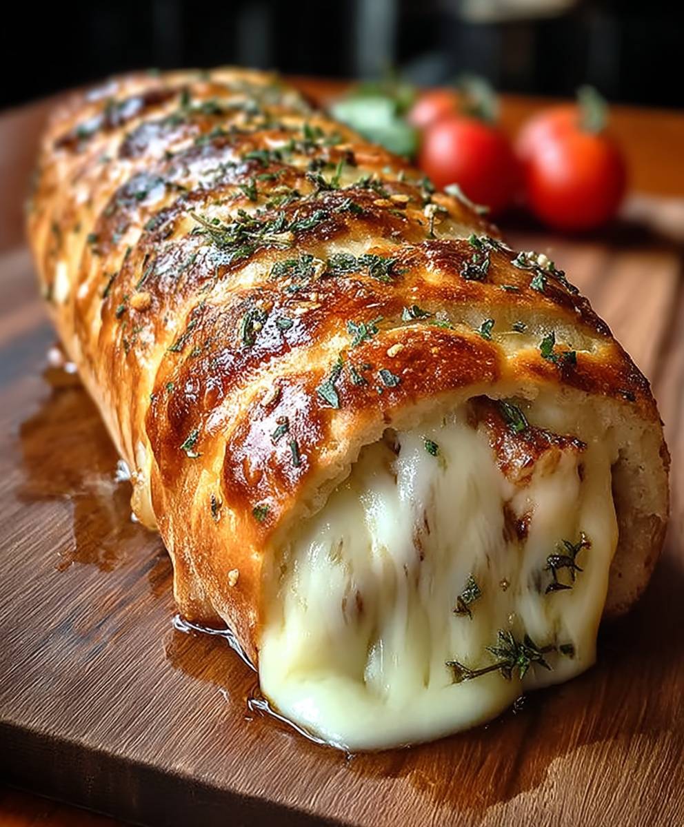 Fleisch Käse Rolle