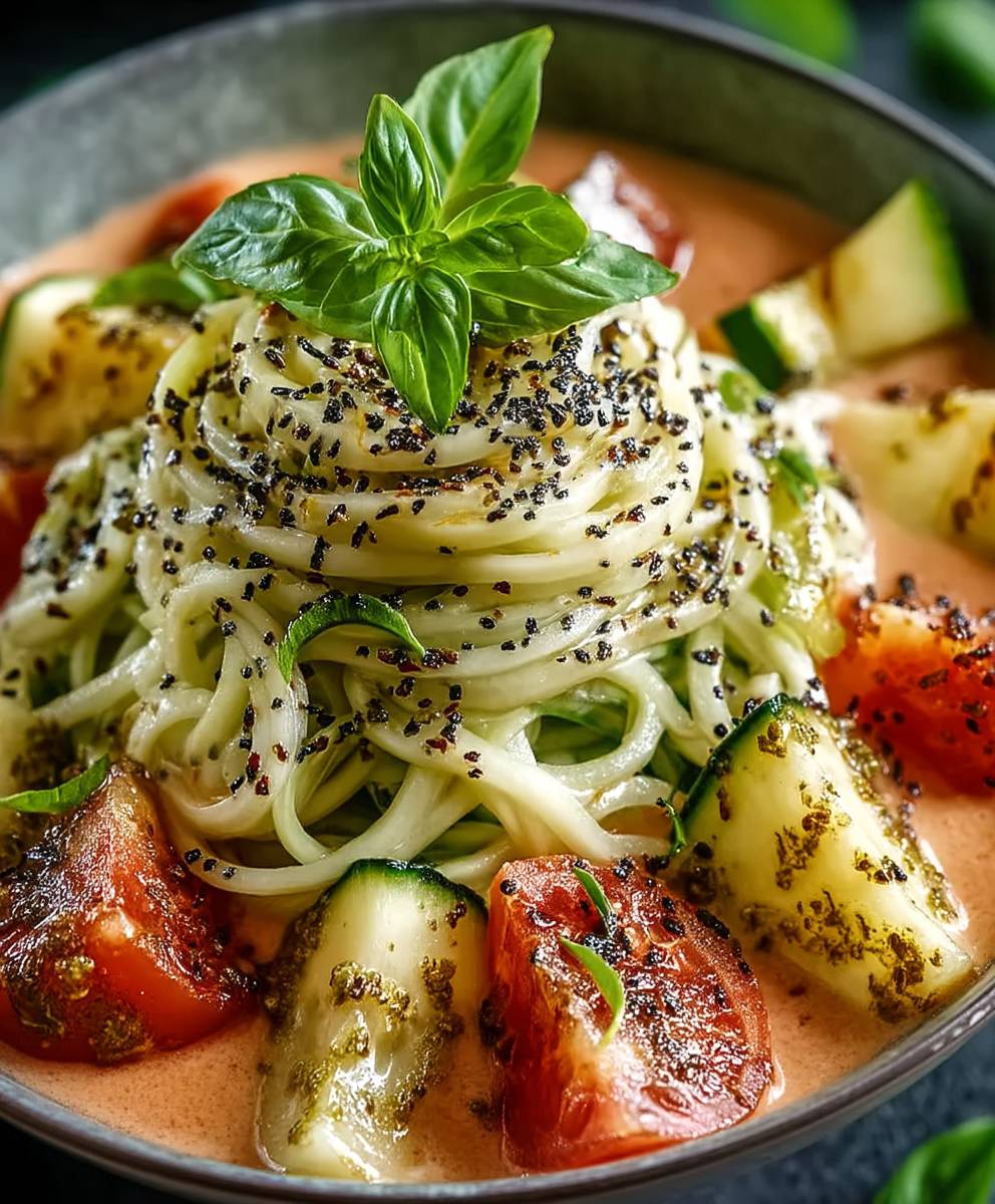 Zucchini Nudeln Pesto