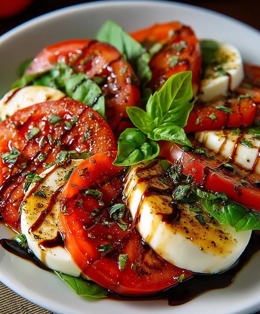 Caprese Salat italienisches Sommergericht