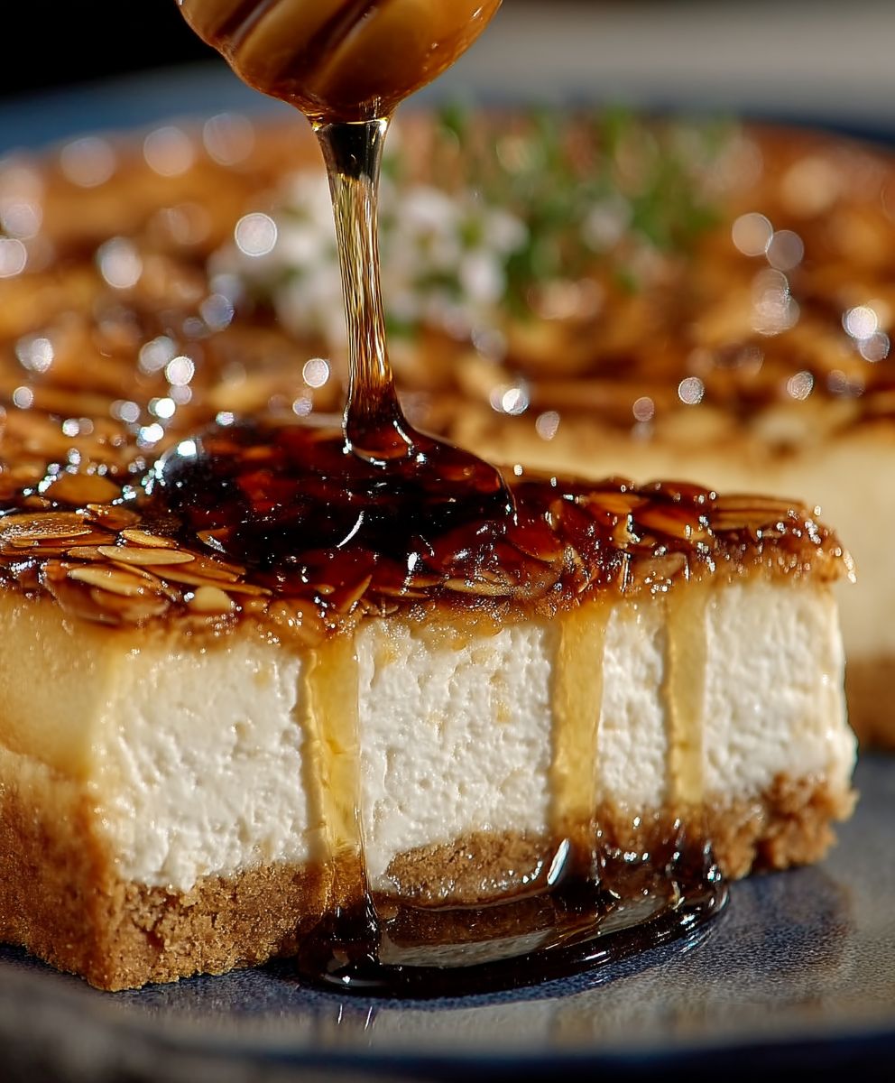 Bienenstich Käsekuchen backen