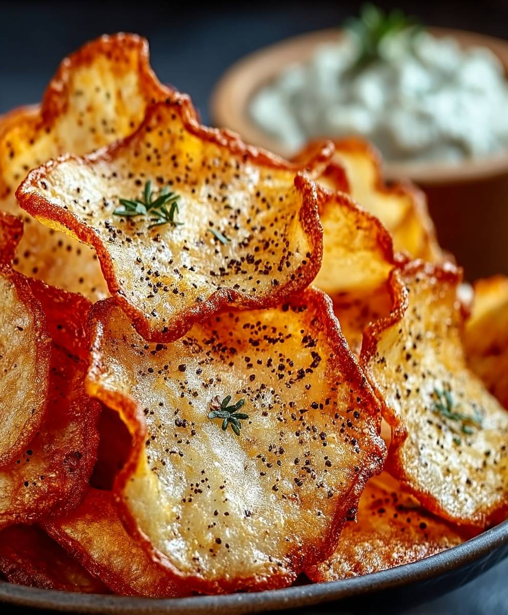 Quark Chips einfach selber machen