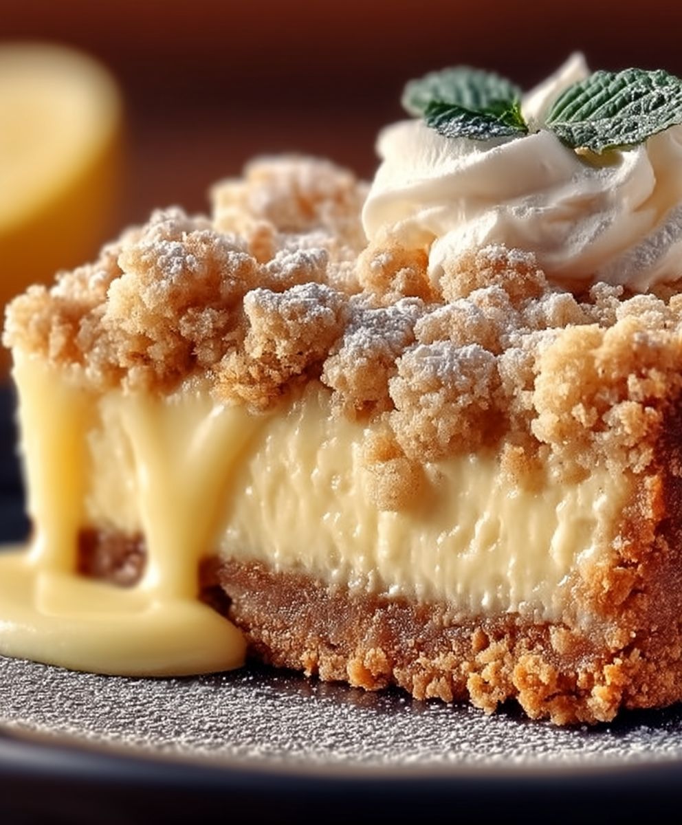 Streuselkuchen Pudding backen