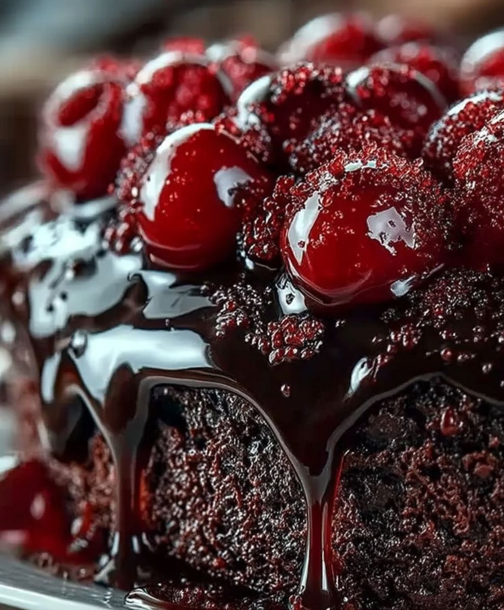 Schokoladen Kirsch Kuchen