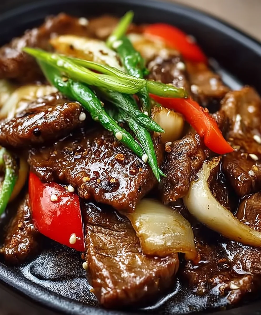 Mongolisches Rindfleisch: Unglaubliches Rezept für puren Genuss.