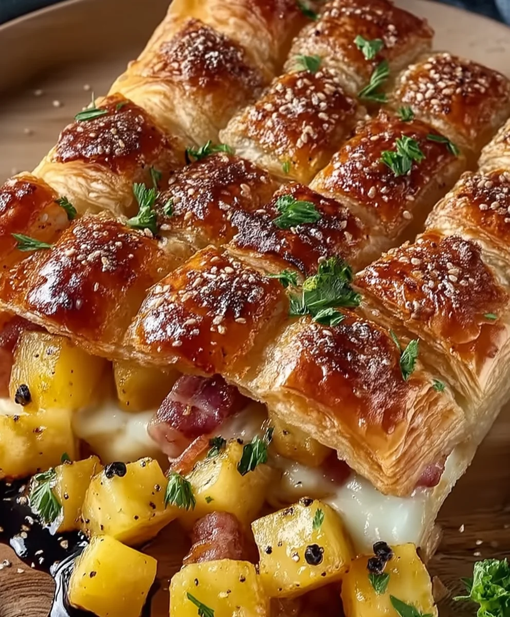 Blätterteig: Kartoffeln, Rindfleisch & Käse – Dein Rezept