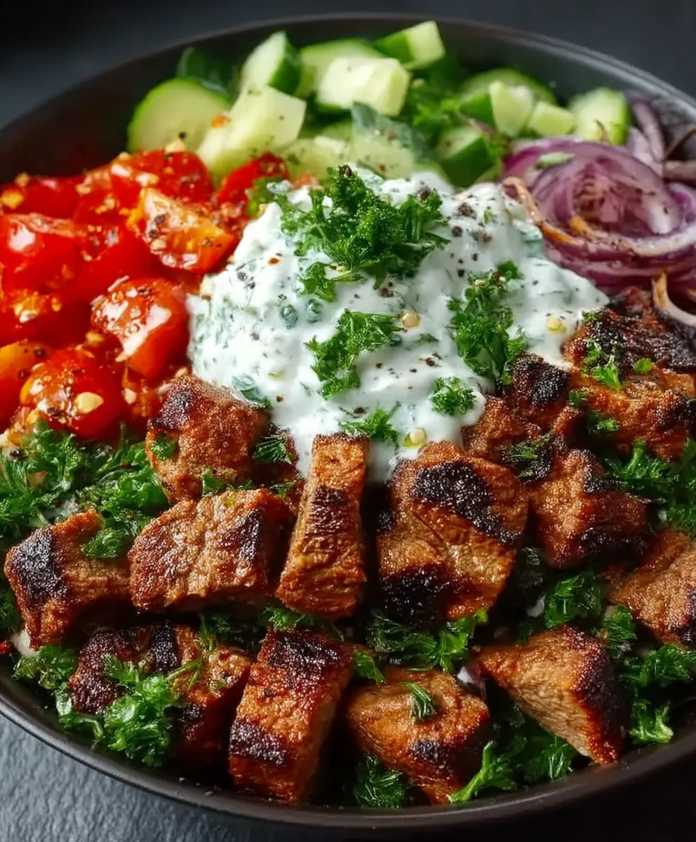 Kebab Bowl: Proteinreich, schnell & unglaublich lecker!