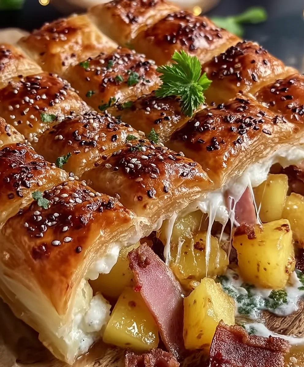 Blätterteig mit Kartoffeln, Rind & Käse – Das Ultimative Rezept