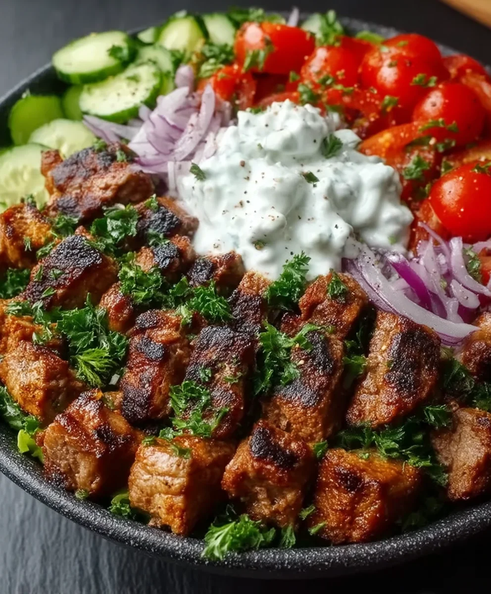 Kebab Bowl: Proteinreich, schnell & unglaublich lecker!