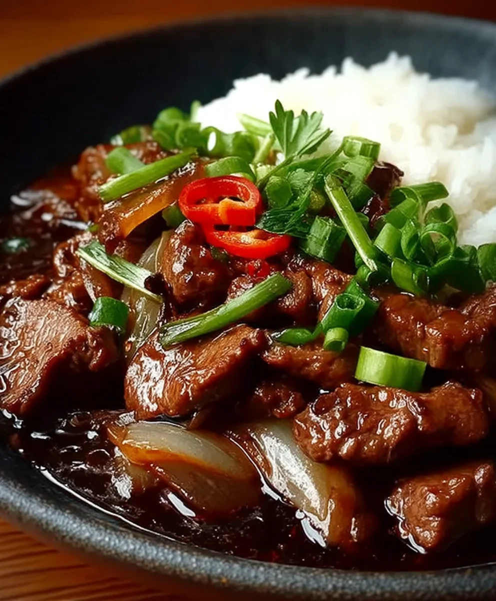 Chinesisches Rindfleisch mit Zwiebeln: Ultimatives Rezept!