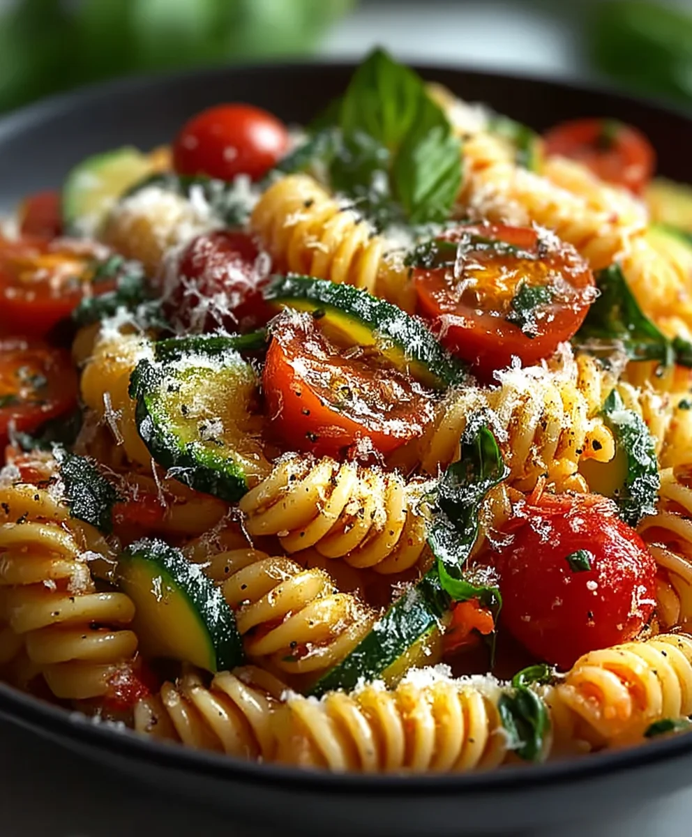 Leckere Tomaten Zucchini Pasta: Dein ultimatives Rezept!