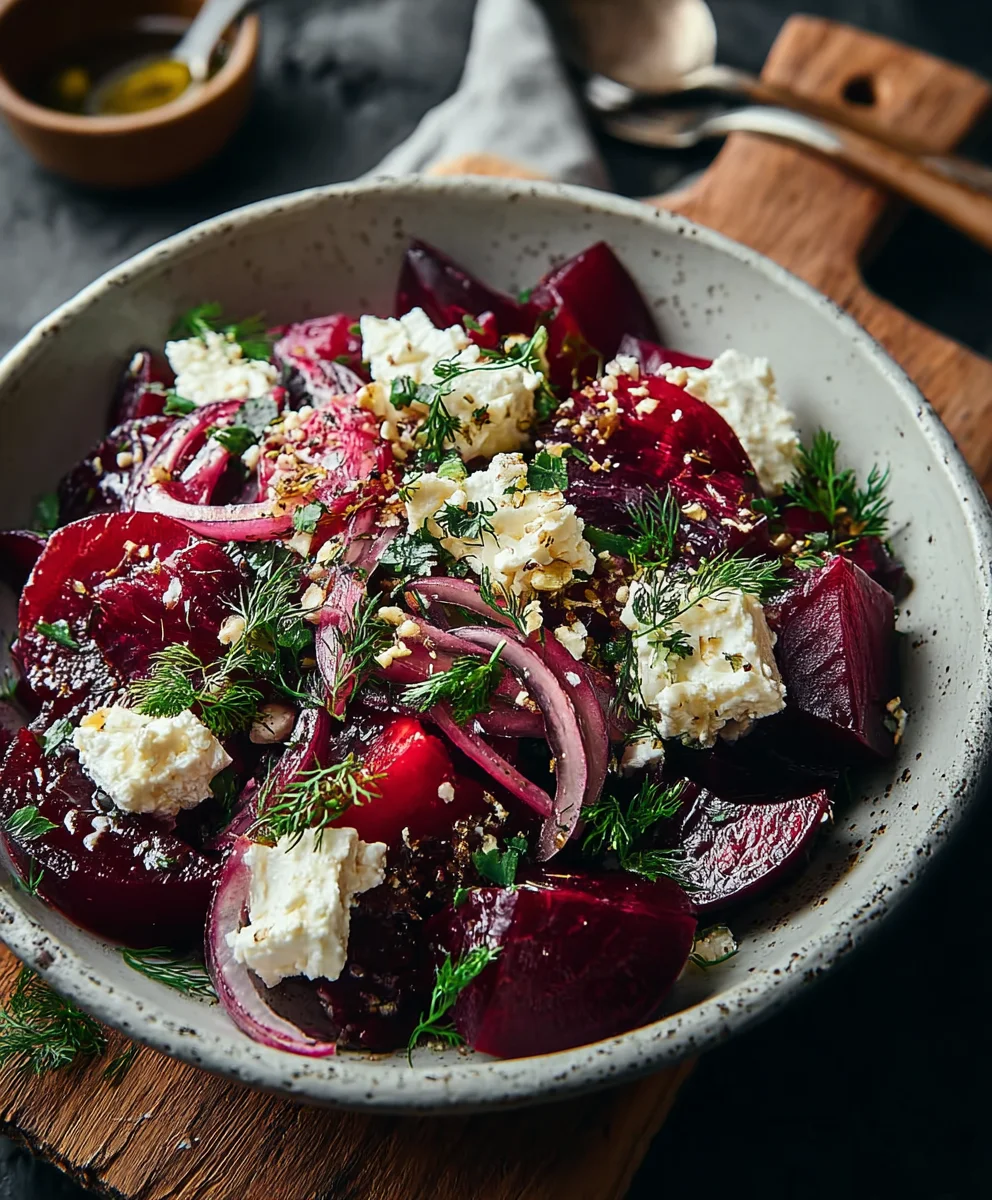 Leckerer Rote Bete Und Fetakase Salat – Schnell & Gesund
