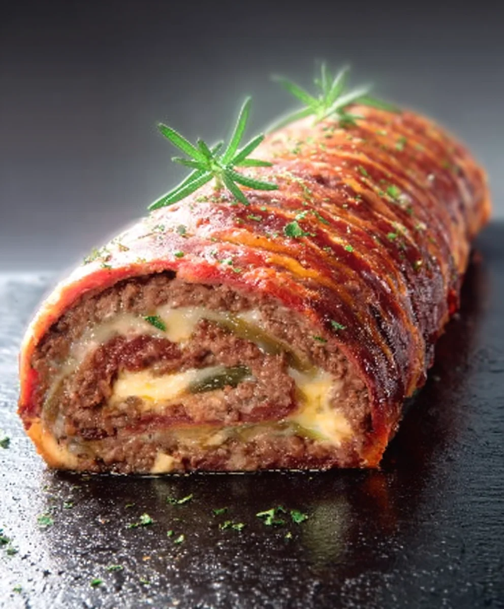 Super leckere Hackfleisch Kase Rolle – Schnell & einfach!