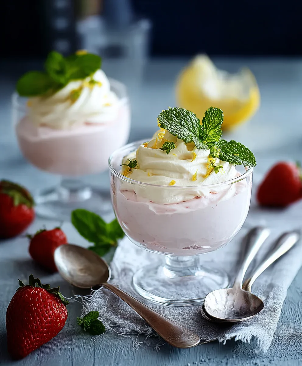 Erfrischendes Non-Alcoholic Beer Mascarpone Minze Dessert