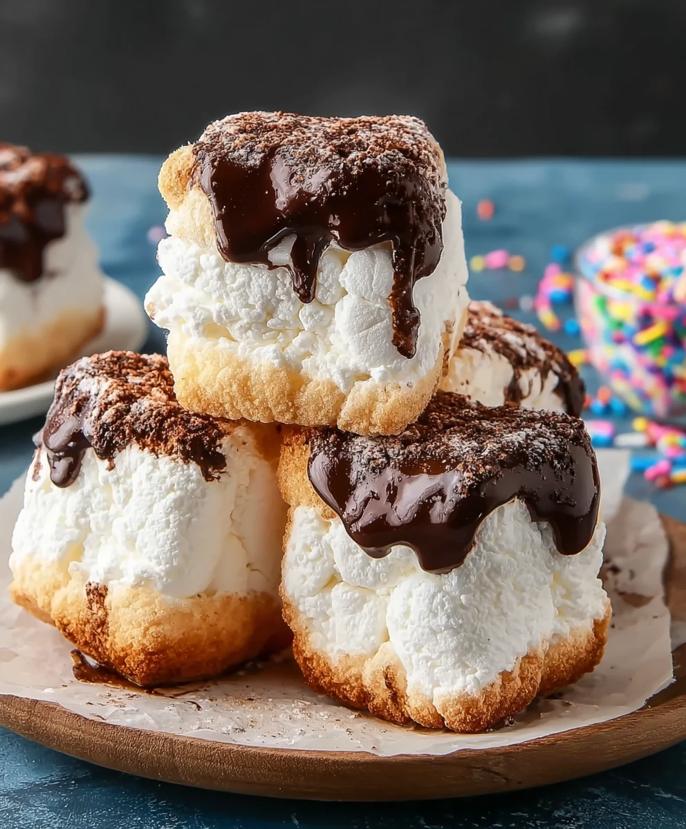 Frittierte Marshmallows