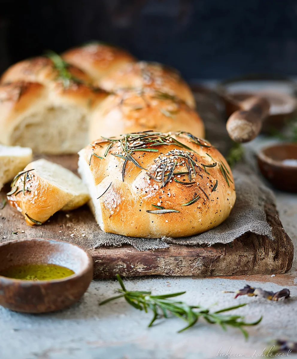 Duftende Rosmarin Brötchen Rezept: Einfach & unwiderstehlich lecker!