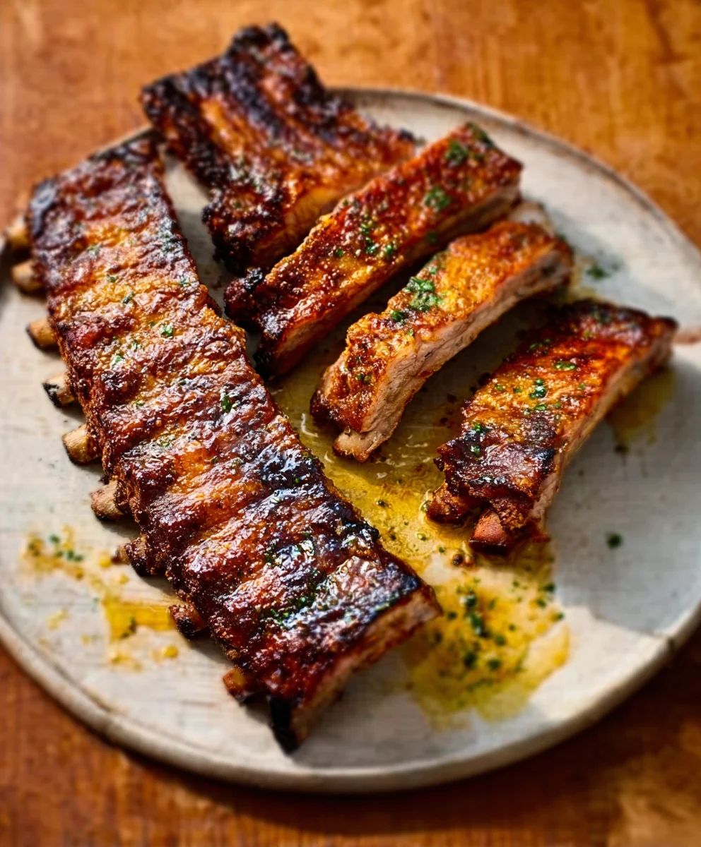 Marinierte Grill Spareribs Zitronengras