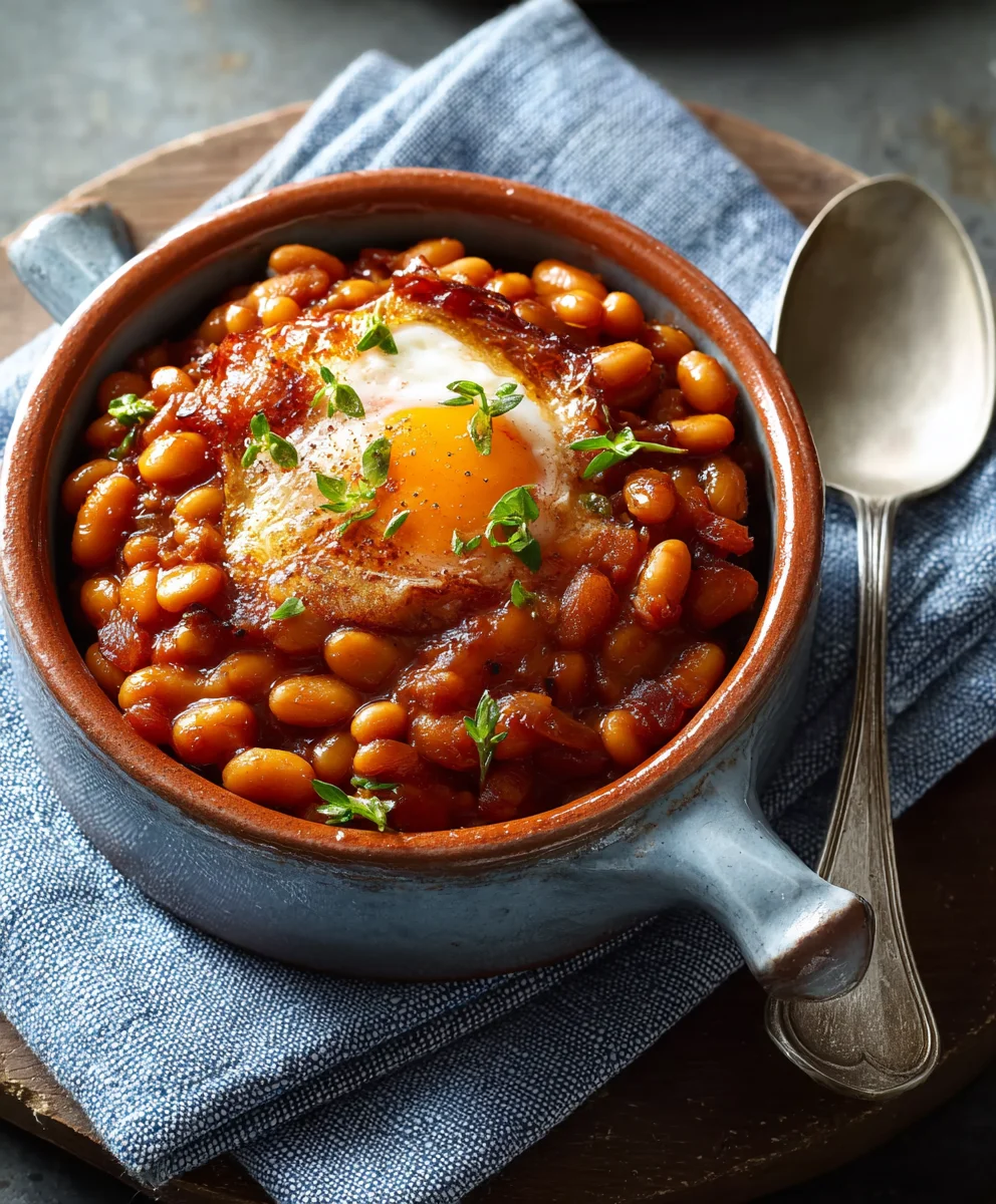 Baked Beans Spiegeleier BBQ – Der perfekte Start in den Tag