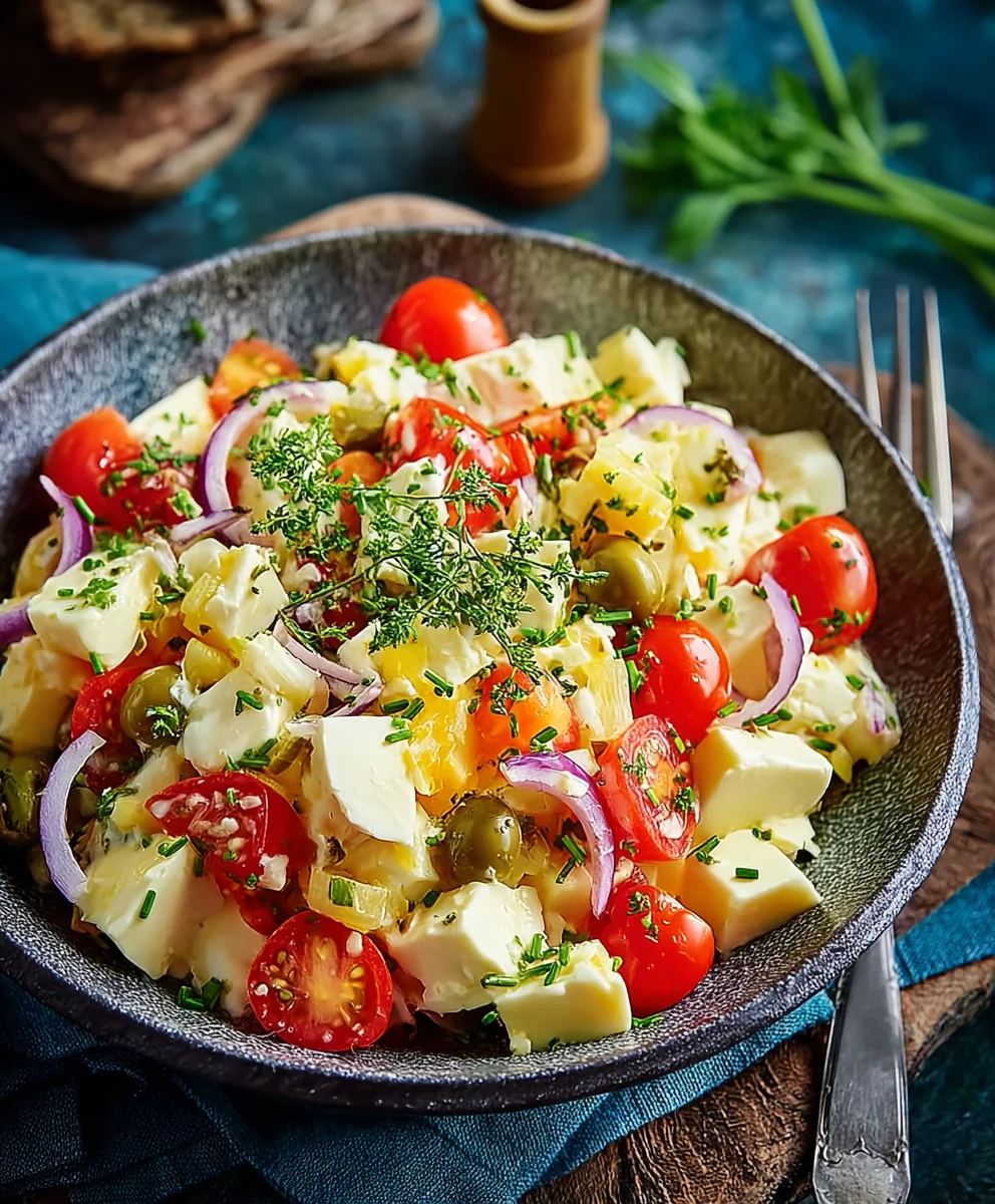 Kaesesalat: Einfach, schnell & unwiderstehlich lecker!