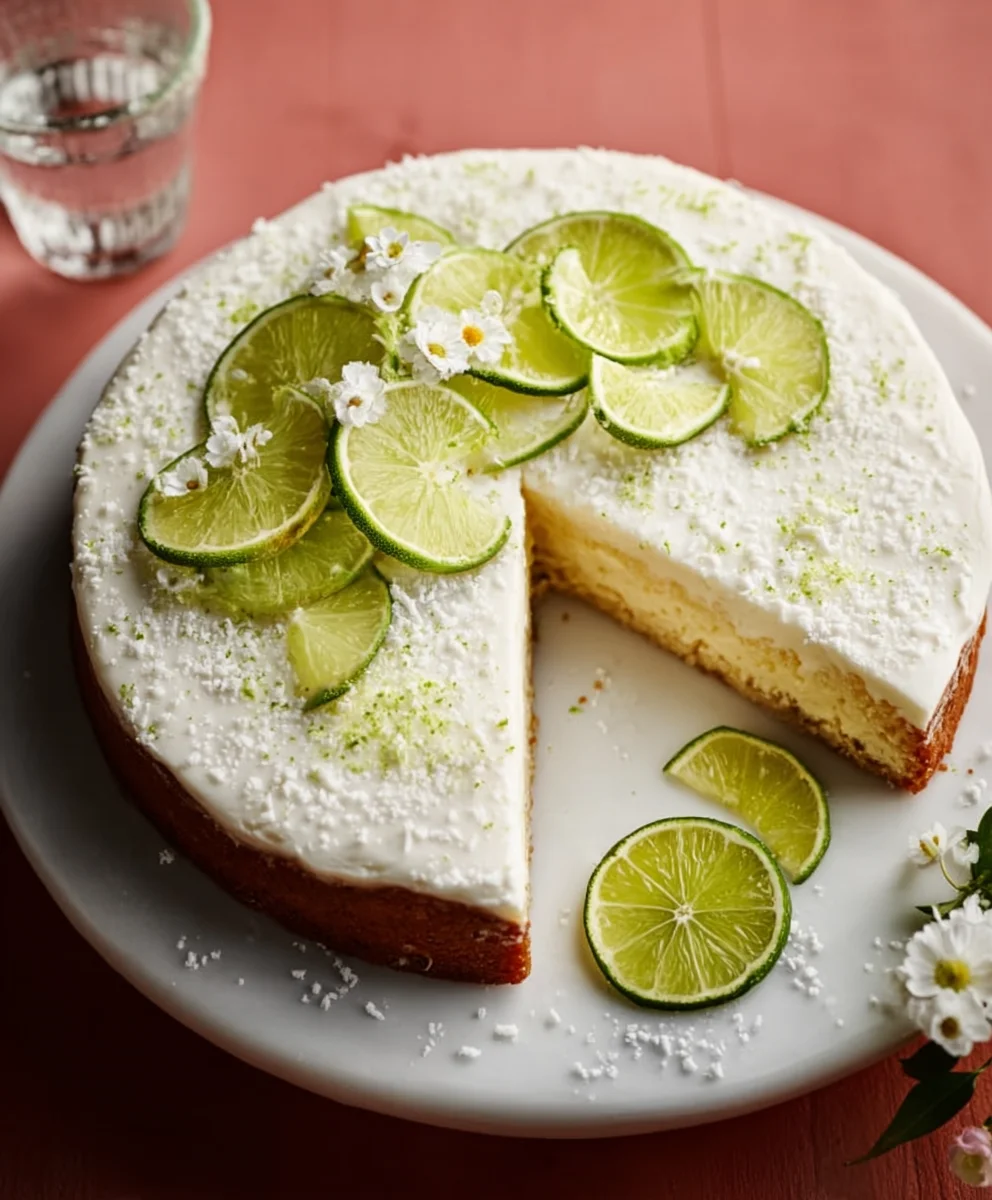 Das beste Limetten Frischkäse Torte Rezept für den Sommer