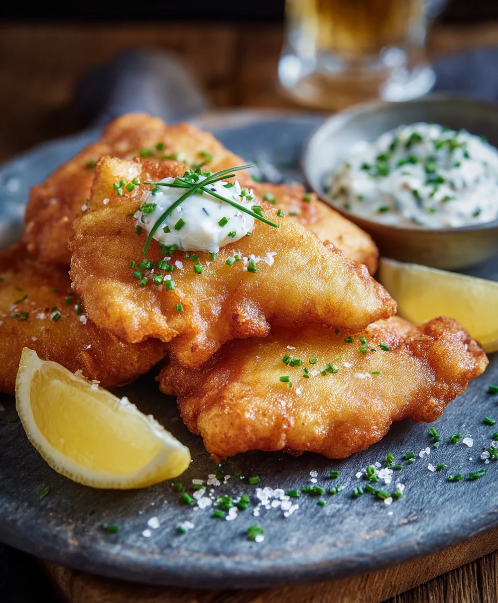 Backfisch Bierteig Fischfilet