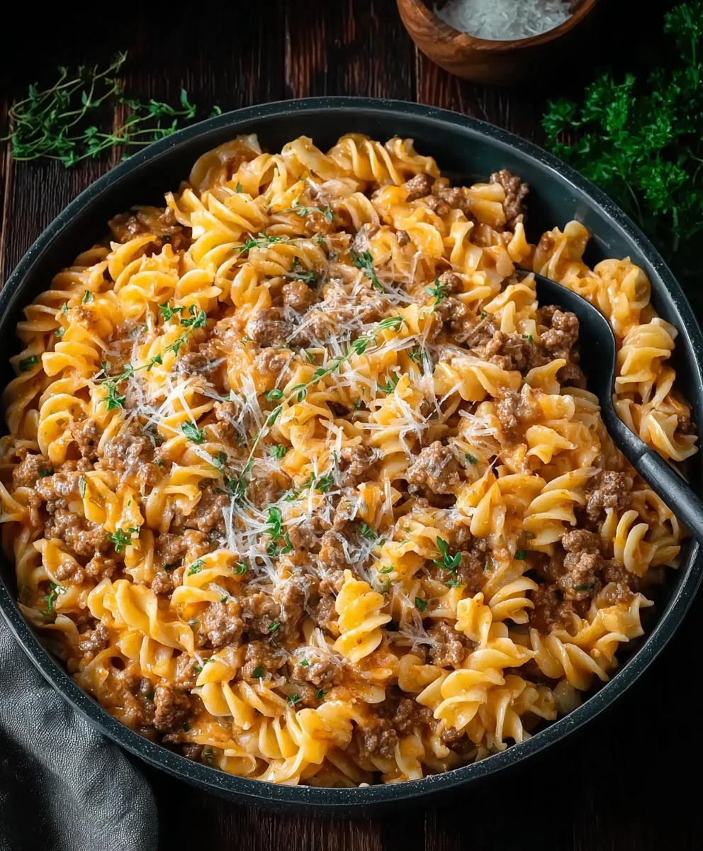 Cremige Hackfleisch Pasta: Schnell, einfach, unwiderstehlich!
