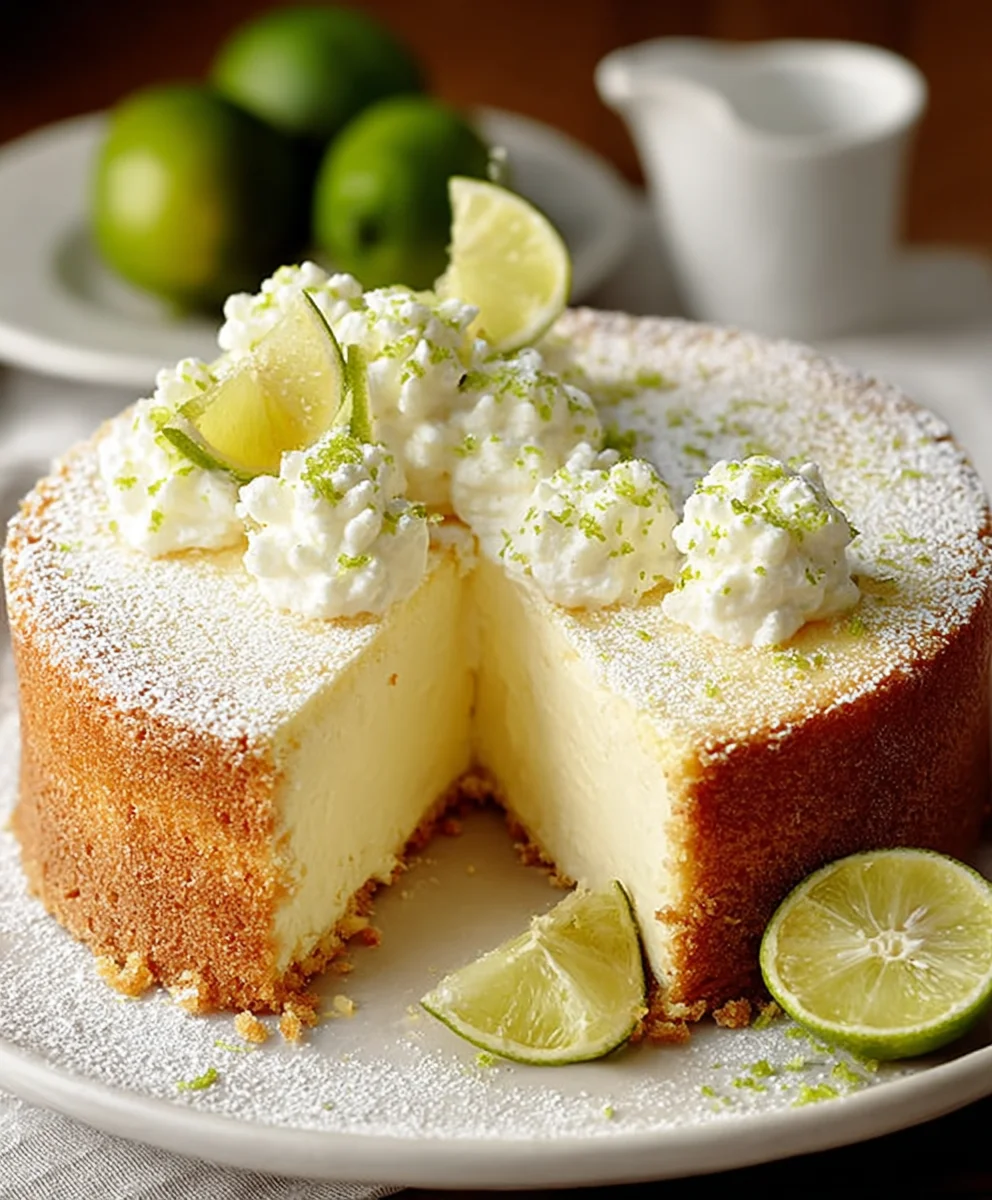 Limetten Frischkäse Torte – Sommerlich leicht & cremig