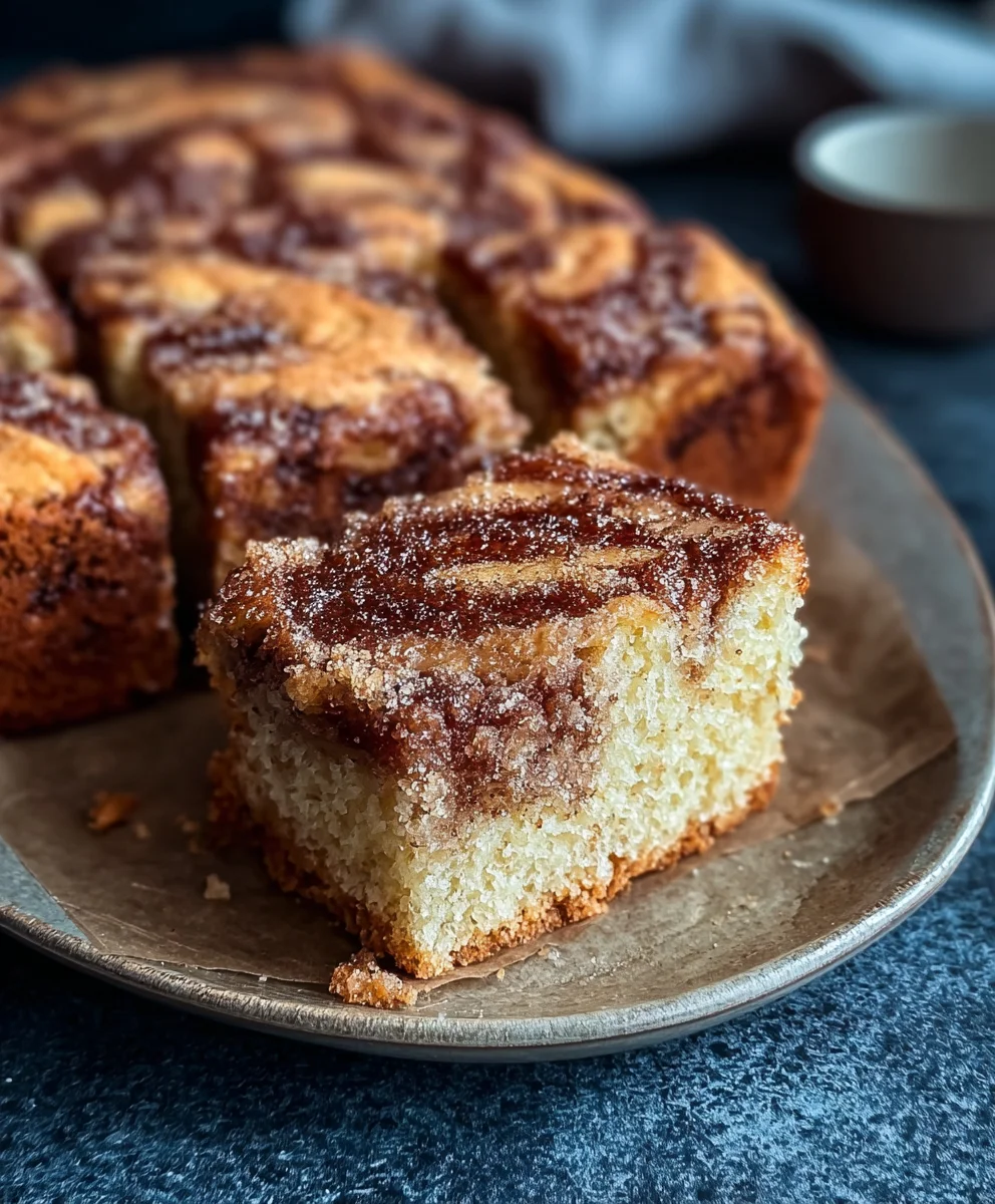 Zimtschneckenkuchen ohne Hefe: Schnell & einfach backen!
