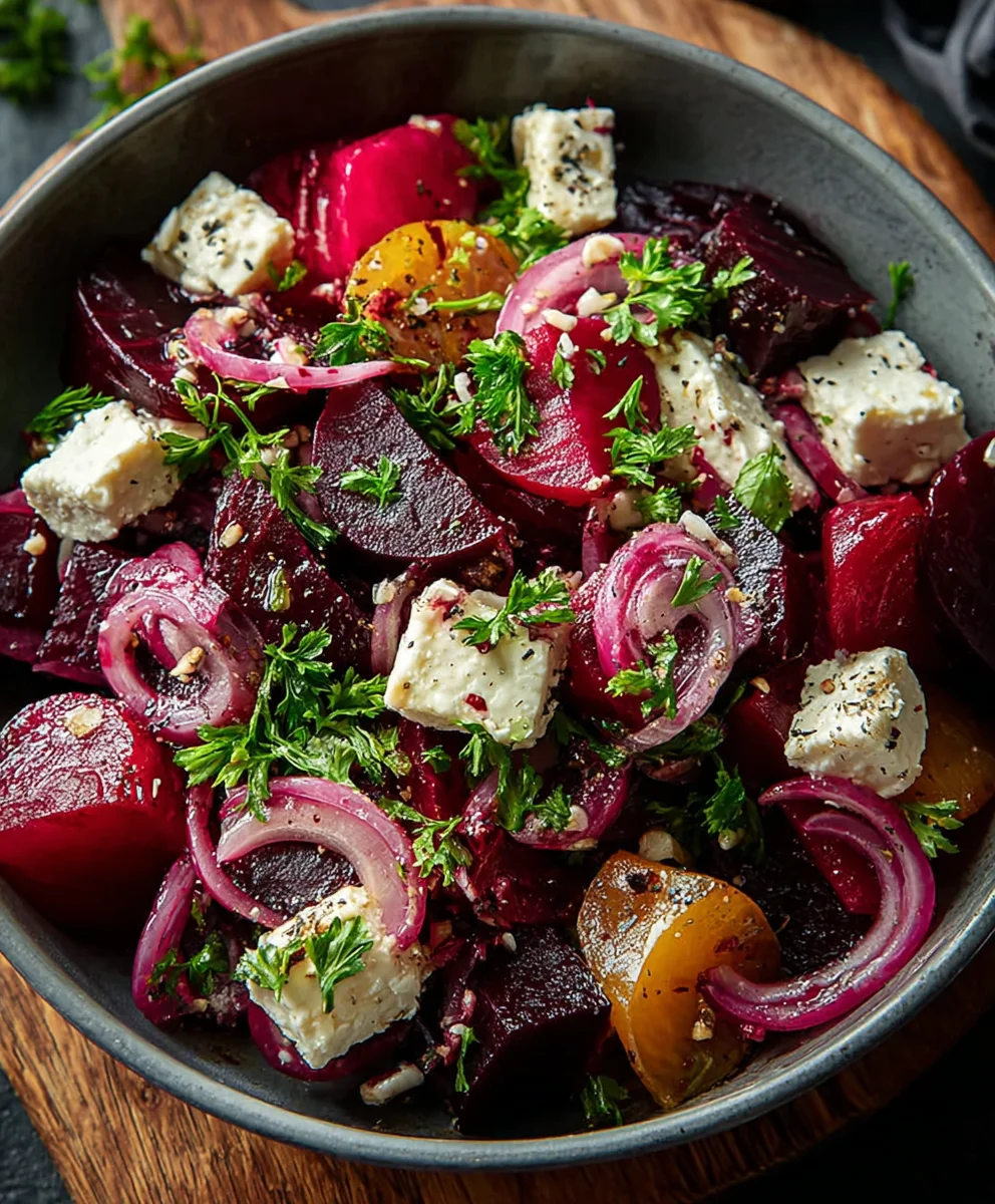 Leckerer Rote Bete Und Fetakase Salat – Schnell & Gesund