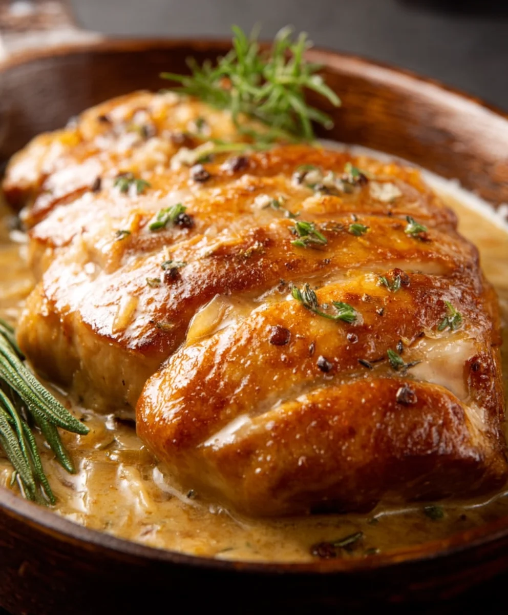 Cremiges Zwiebel Sahne Hähnchen Rezept – Schnell & lecker kochen