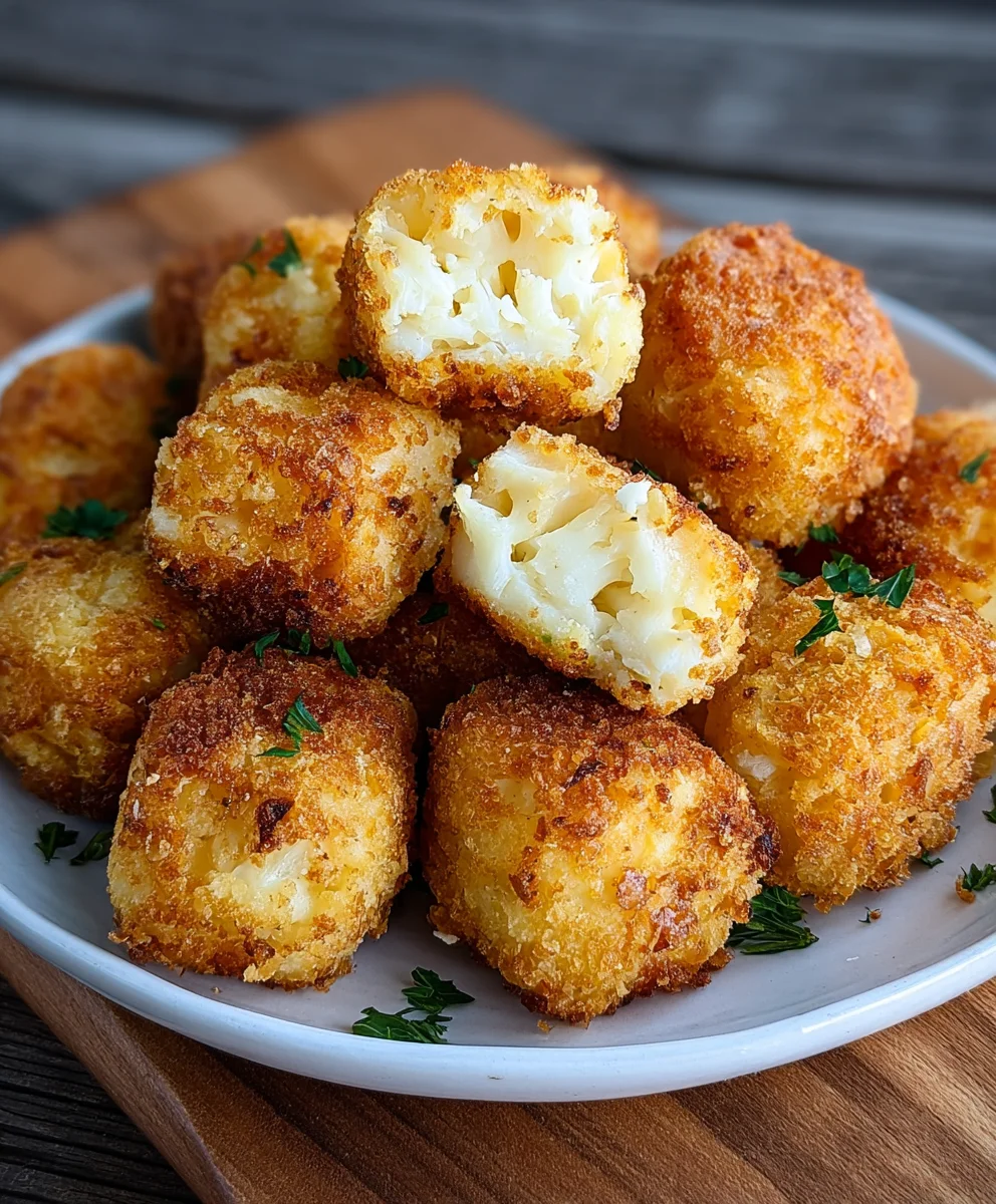 Chou Fleur Fromage Croquettes
