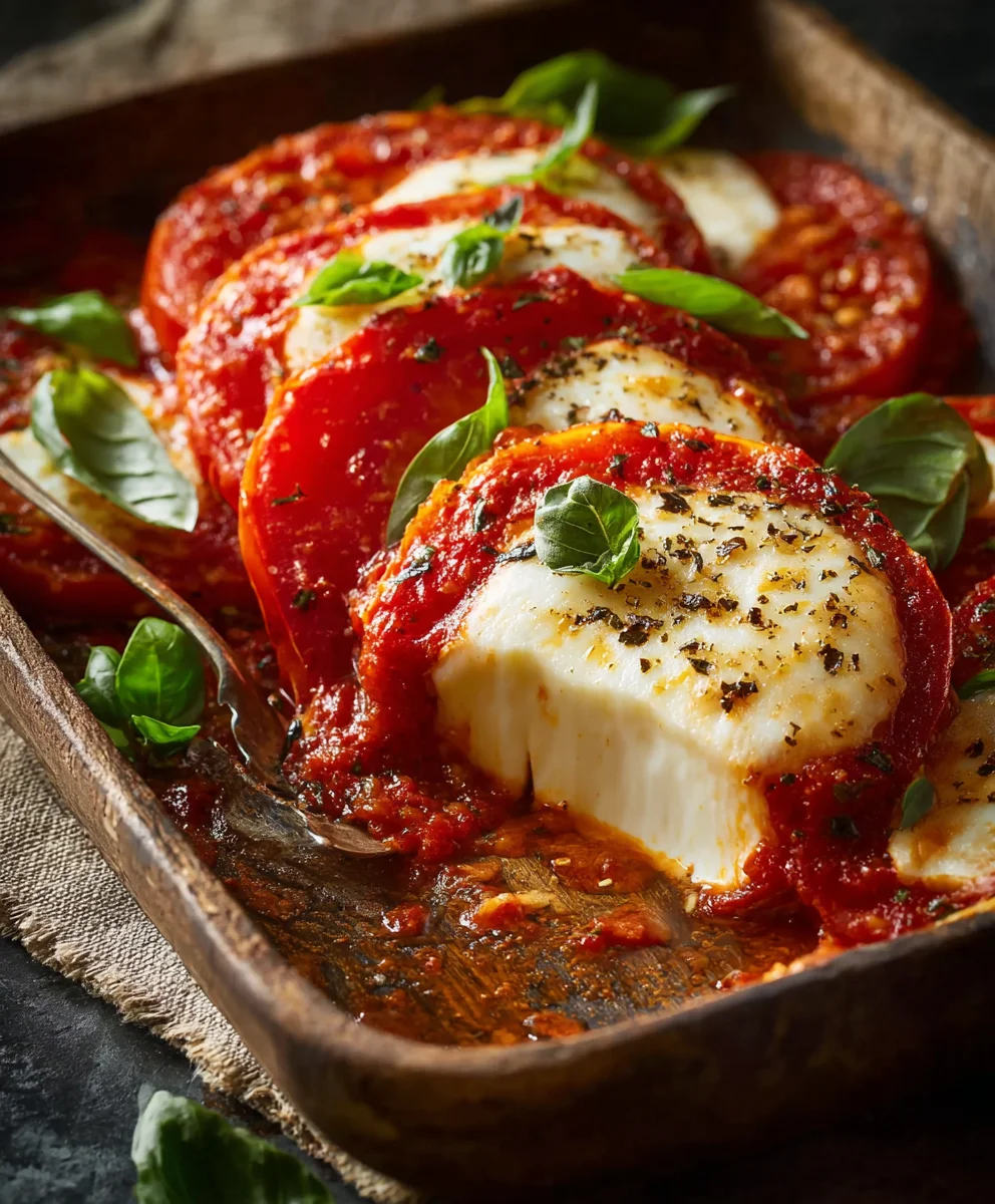 Auberginen-Tomaten-Mozzarella: Leicht, frisch, lecker!