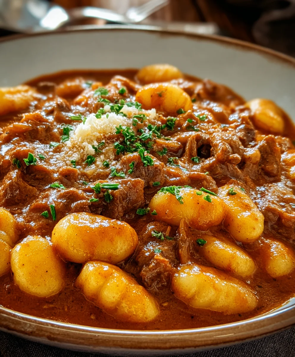 Herzhaftes Gnocchi Gulasch: Dein neues Lieblingsrezept