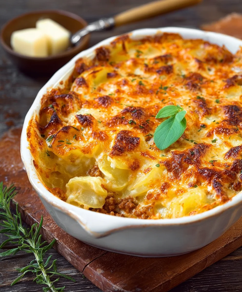 Kartoffel Hackfleisch Auflauf