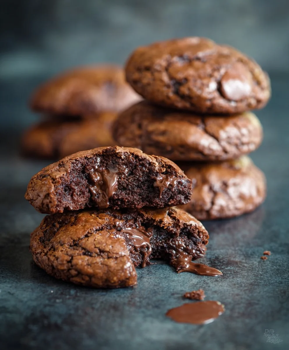 Chocolate Brownie Cookies For Gloomy November Days