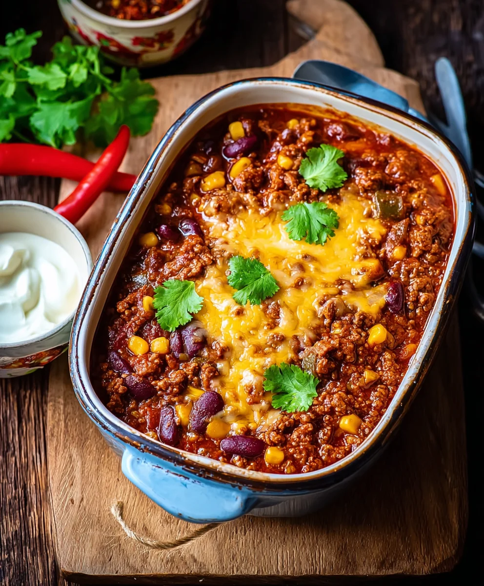 Dein Seelenwärmer: Cremiger Chili Con Carne Auflauf Rezept