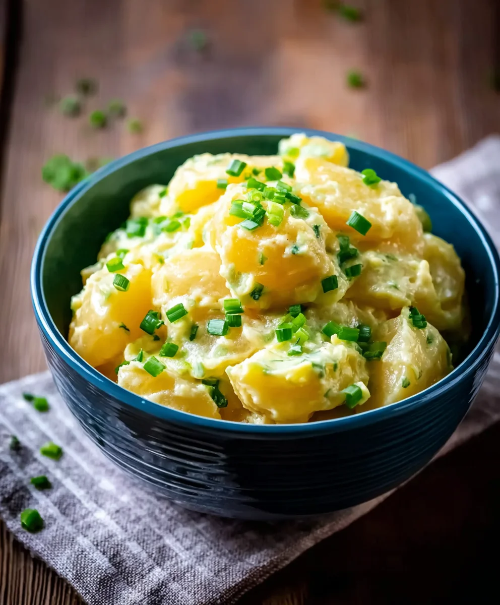 Original Omas Kartoffelsalat mit Brühe – einfach köstlich