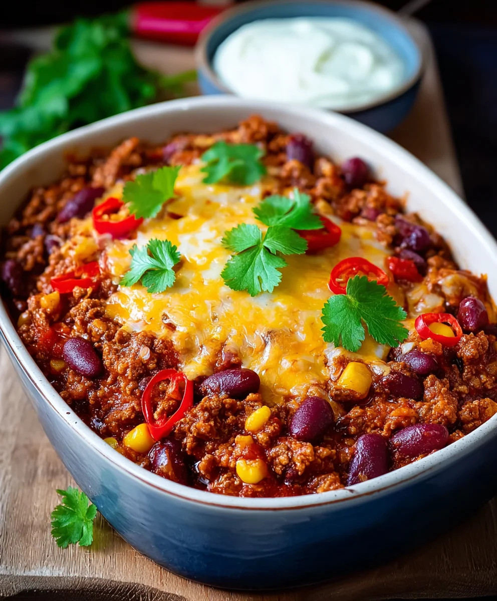 Herzhafter Chili Con Carne Auflauf: Einfach & Lecker!