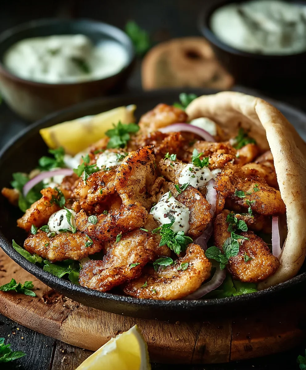 Rinderschnitzel Gyros Art – Lecker & einfach selbst gemacht!