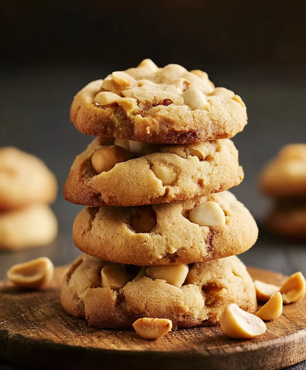 Knusprige Macadamia Erdnuss Cookies – Süße Perfektion.